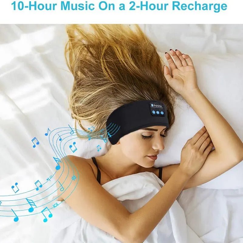 Bluetooth Sleep Headband – Wireless Headphones, Built - In Speakers, Comfortable Fabric, 10 - Hour Battery Life - Futures - GizmosFutures - GizmosGrayBluetooth Sleep Headband – Wireless Headphones, Built - In Speakers, Comfortable Fabric, 10 - Hour Battery Life