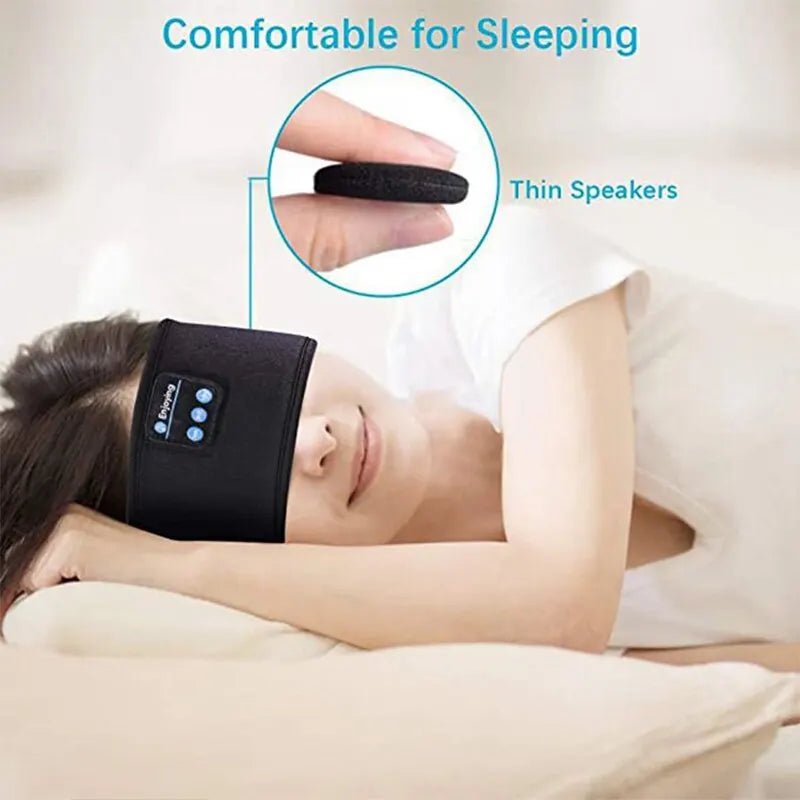 Bluetooth Sleep Headband – Wireless Headphones, Built - In Speakers, Comfortable Fabric, 10 - Hour Battery Life - Futures - GizmosFutures - GizmosGrayBluetooth Sleep Headband – Wireless Headphones, Built - In Speakers, Comfortable Fabric, 10 - Hour Battery Life