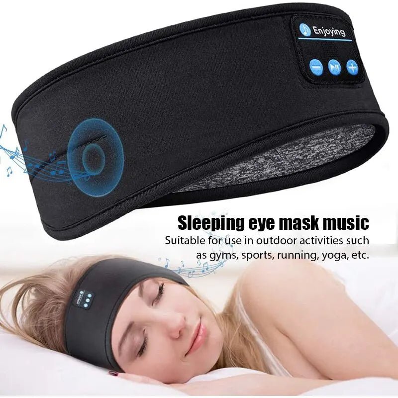 Bluetooth Sleep Headband – Wireless Headphones, Built - In Speakers, Comfortable Fabric, 10 - Hour Battery Life - Futures - GizmosFutures - GizmosGrayBluetooth Sleep Headband – Wireless Headphones, Built - In Speakers, Comfortable Fabric, 10 - Hour Battery Life